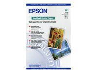 Matný - A3 (297 x 420 mm) - 192 g/m² - 50 listov papier - pre SureColor SC-P700, P7500, P900, P9500, T2100, T3100, T3400, T3405, T5100, T5400, T5405