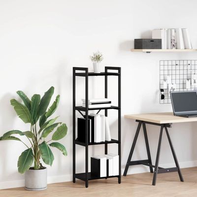 vidaXL Regál na knihy Čierny dub 40 x 30 x 119 cm Kompozitné drevo