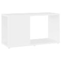 vidaXL TV skrinka, biela 60x24x32cm, drevotrieska