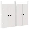 vidaXL Kuchynské dvere MEPPEL 2 ks Biela 50 x 9 x 82 cm