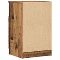 vidaXL Nočné stolíky 2 ks staré drevo 40x36x65 cm kompozitné drevo