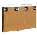 vidaXL Set kabinetov do kúpeľne 3 ks 100 x 10,5 x 60,5 cm