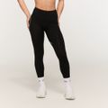 Dámske legíny Varsity Black - GymBeam, veľkosť XS