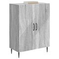 vidaXL Servírovacia skriňa Sivá sonoma 66 x 34,5 x 89,5 cm