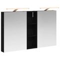 vidaXL Set kabinetov do kúpeľne 3 ks 100 x 10,5 x 60,5 cm