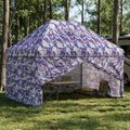 vidaXL Prístrešok s vyťahovaním so 4 bočnými stenami 2,95 x 4,1 m