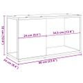 vidaXL TV skrinka Old Wood 60x24x32cm Engineered Wood
