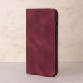 Smart Suede case for iPhone 13 6,1" maroon
