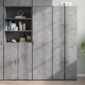 vidaXL Vysoká skrinka betónovo sivá 50x42,5x185 kompozitné drevo