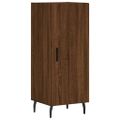 vidaXL Komoda hnedý dub 34,5x34x90 cm spracované drevo