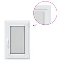 vidaXL Otočné a sklopné okno do suterénu RISOR 50 x 75 cm PVC a sklo
