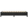 vidaXL Posteľný rám s boxspringom čierny 100x200 cm zamat