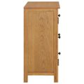 vidaXL Skrinka 70x35x75 cm dubový masív