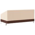 vidaXL Obal na 3-miestnu lavicu béžový 198x97x48/74 cm 600D oxford