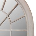 vidaXL Rustikálne záhradné zrkadlo 60x116 cm, do interiéru a exteriéru