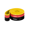 TPE sada cvičebných pásov - Power Band PT-S3, 4-55 kg, 3 pásy, REBEL ACTIVE