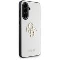Guess HC PU Grained Big 4G and Classic Logo case for Samsung Galaxy A56 Beige