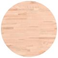 vidaXL Stolová doska Ø50x1,5 cm okrúhla masívny buk