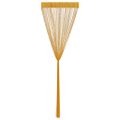 vidaXL String Curtains 2 ks Zlaté 140x250 cm