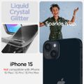 Spigen Liquid Crystal puzdro pre iPhone 15 6,1" trblietavý kryštál