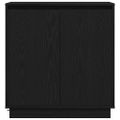 vidaXL LED komoda Čierny dub 71 x 34,5 x 75 cm Kompozitné drevo