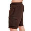 Šortky Utility Brown - GymBeam, veľkosť XL, veľkosť oblečenia XL