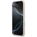 Guess 4G Double Card Triangle puzdro pre iPhone 17 Pro Max ružové