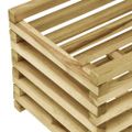 vidaXL Vyvýšený záhradný záhon 120x40x38,5 cm impregnovaná borovica