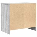 vidaXL TV skrinka Grey Sonoma 60x35x54 cm Engineered Wood