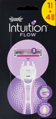 W950106000 Wilkinson Intuition Flow Hybrid dámsky holiaci strojček, 4 hlavice