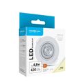 Modee LED okrúhle svietidlo 4,8W 420lm D80xH32mm, neutrálna biela, biela (ML-DL4000K4,8WR-WN)