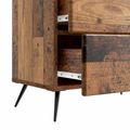 vidaXL Nočný stolík Staré drevo 62 x 34,5 x 47,5 cm Kompozitné drevo