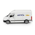 Kovové auto PPL s otváracími dverami 12 cm