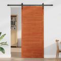 vidaXL Zavesené posuvné dvere 100 x 2,5 x 208 cm Borovicový masív