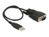 Sériový adaptér - USB typ A (M) do DB-9 (M) - 35 cm