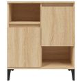 vidaXL Komody 2 ks dub sonoma 60x35x70 cm kompozitné drevo