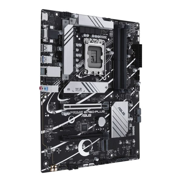 ASUS PRIME B760-PLUS/LGA 1700/ATX ASUS PRIME B760-PLUS / Intel B760 / LGA1700 / 4x DDR5 / 2x M.2 / DP / HDMI / VGA / 1x USB-C / mATX