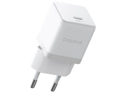 USB adaptér BASEUS Palm White 30W