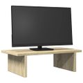 vidaXL Stojan na monitor dub sonoma 50x27x15 cm kompozitné drevo