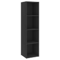 vidaXL TV skrinky 2 ks sivé 142,5x35x36,5 cm drevotrieska