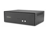 Startech - Prepínac KVM / audio / USB - 2 x KVM / zvuk / USB - 1 místní uživatel - desktop - kompatibilní s TAA