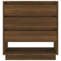 vidaXL Komoda hnedý dub 70x41x75 cm spracované drevo