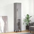 vidaXL Vysoká skrinka dub sonoma 34,5x34x180 cm spracované drevo
