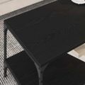 vidaXL Konferenčný stolík Čierny dub 82 x 50 x 40 cm Kompozitné drevo