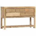 vidaXL Komoda z mangovníkového dreva 120x30x75 cm