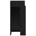 vidaXL Bočné stolíky 2 ks s policou čierny 25,5x27x60 cm