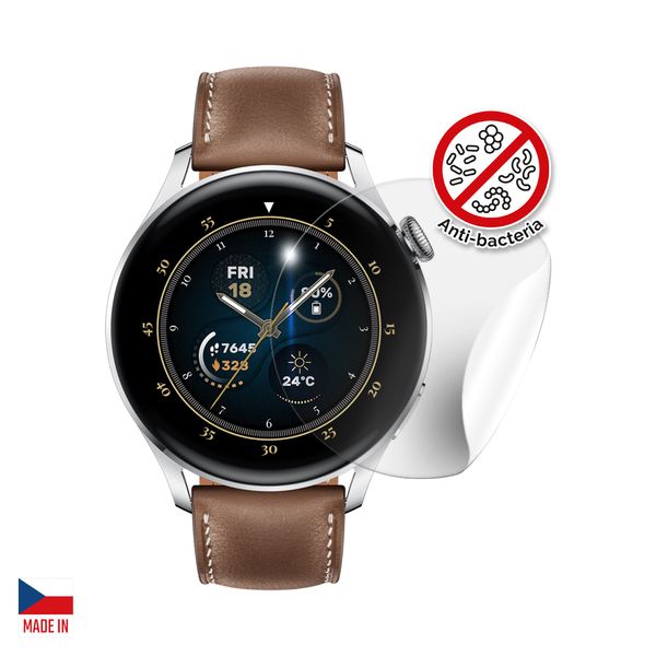Screenshield Anti-Bacteria HUAWEI Watch 3 fólie na displej