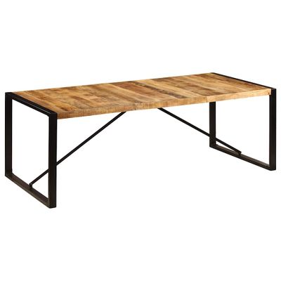 vidaXL Jedálenský stôl z mangovníkového dreva 220x100x75 cm
