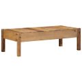 vidaXL Konferenčný stolík so zásuvkou Hnedá 110 x 54 x 35 cm