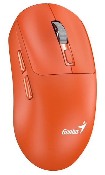 GENIUS NX-8260S BT Orange/ 2400 dpi/ bezdrátová/ duální BT+2,4GHz/ tichá/ rychlé nabíjení/ ultralehká/ Copilot/ oranžov GENIUS NX-8260S BT Orange/ 2400 dpi/ bezdrátová/ duální BT+2,4GHz/ tichá/ rychlé nabíjení/ ultralehká/ Copilot/ oranžová
